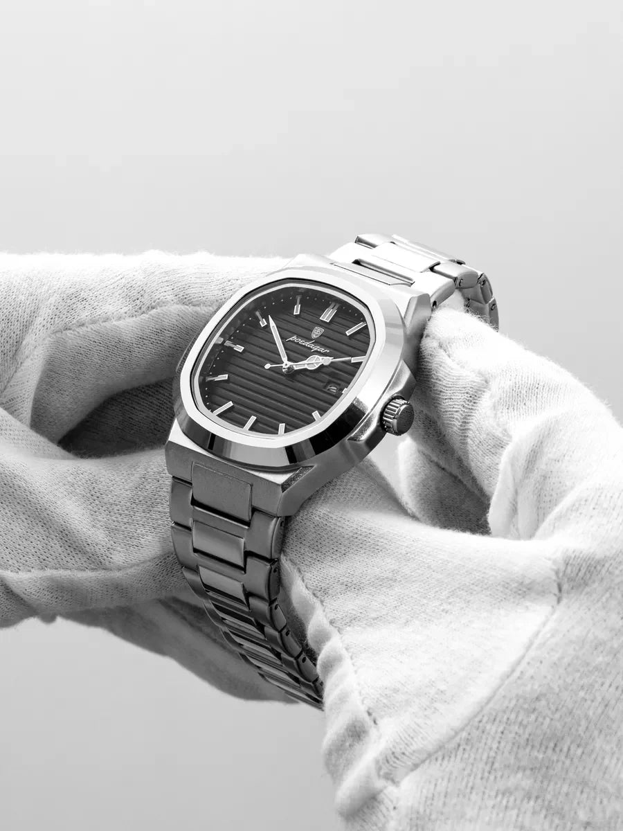 Relógio POEDAGAR Clássico Modern 40mm - Masculino Quartz | Impermeável