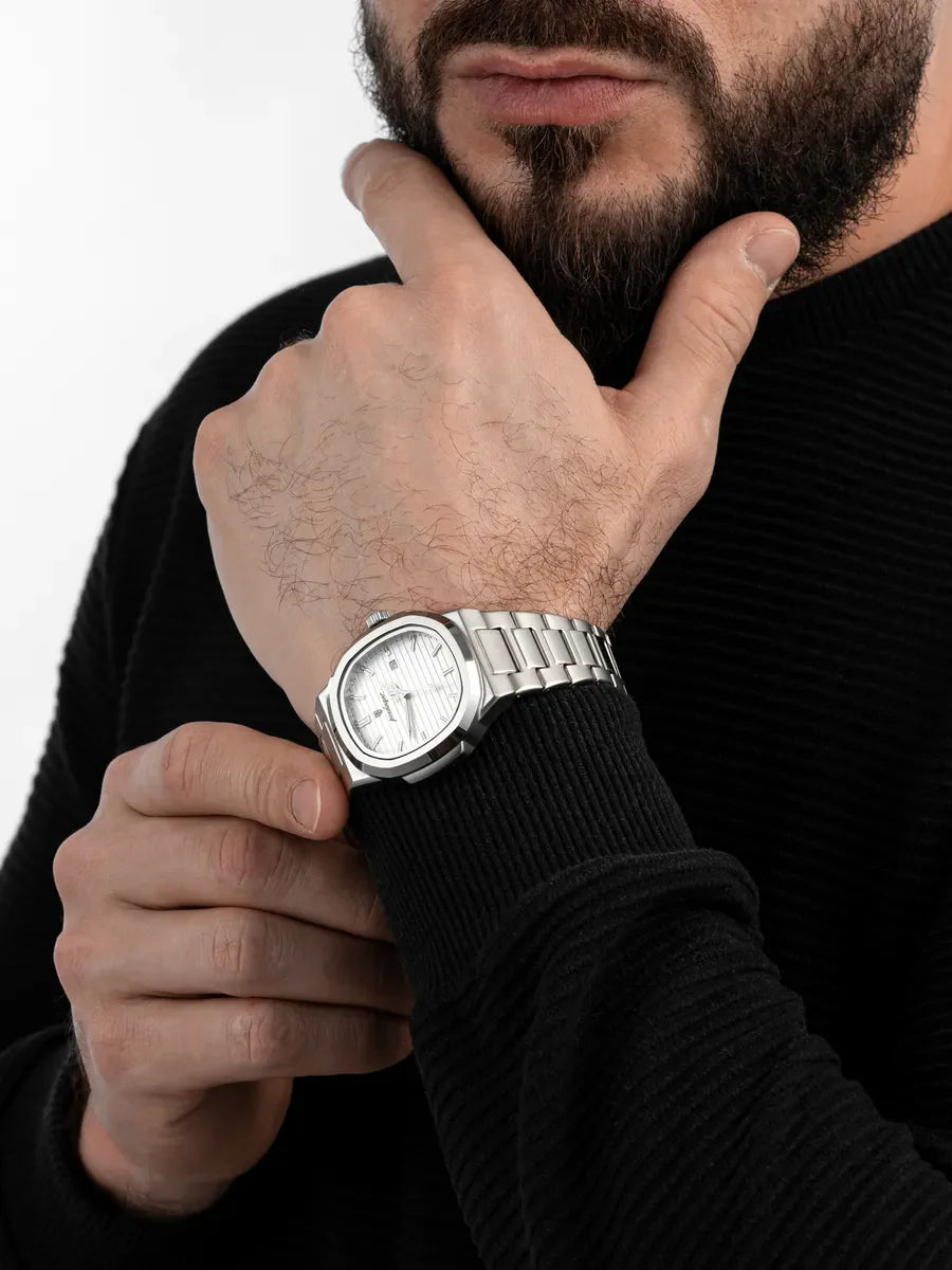 Relógio POEDAGAR Clássico Modern 40mm - Masculino Quartz | Impermeável