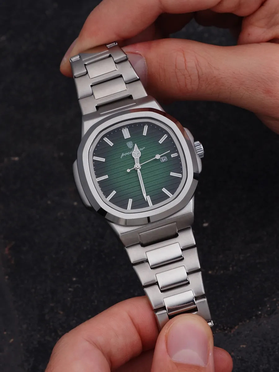Relógio POEDAGAR Clássico Modern 40mm - Masculino Quartz | Impermeável