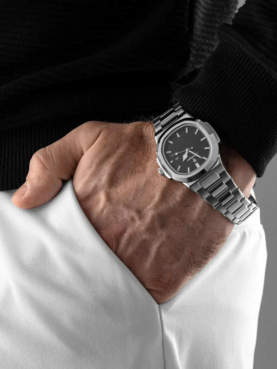 Relógio POEDAGAR Clássico Modern 40mm - Masculino Quartz | Impermeável