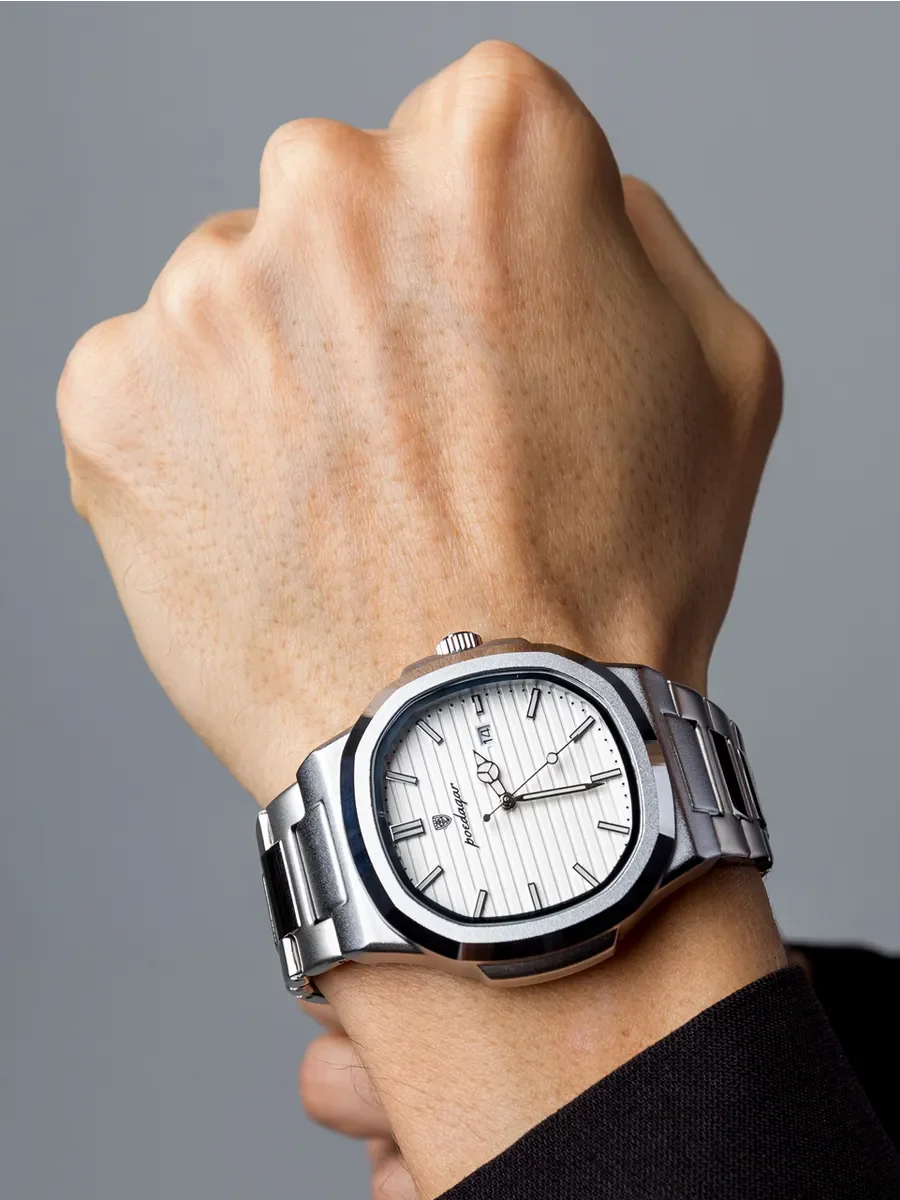 Relógio POEDAGAR Clássico Modern 40mm - Masculino Quartz | Impermeável