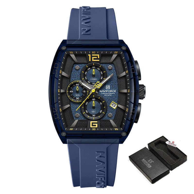 Relógio Masculino OBSIDIAN Luxo Cronógrafo – 30M à Prova d’Água