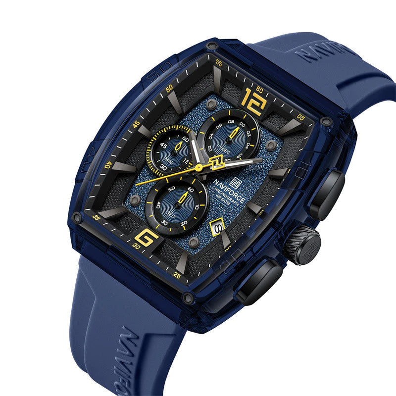 Relógio Masculino OBSIDIAN Luxo Cronógrafo – 30M à Prova d’Água