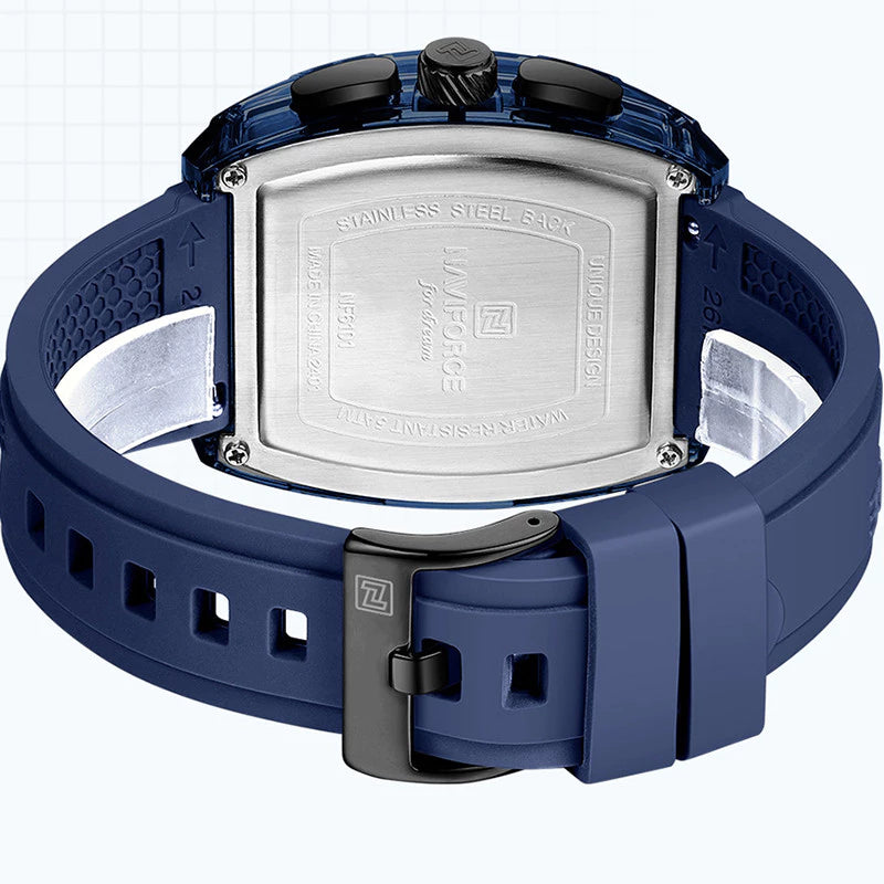 Relógio Masculino OBSIDIAN Luxo Cronógrafo – 30M à Prova d’Água