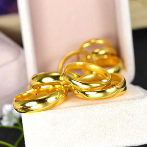 Anel Vivence Tradicional em Ouro 24k