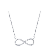 Colar Life Amuleto Infinito em Prata 925