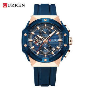 Relógio Masculino Curren Luxo Cronógrafo