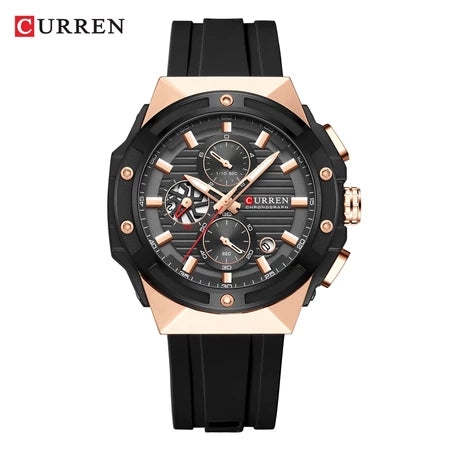 Relógio Masculino Curren Luxo Cronógrafo